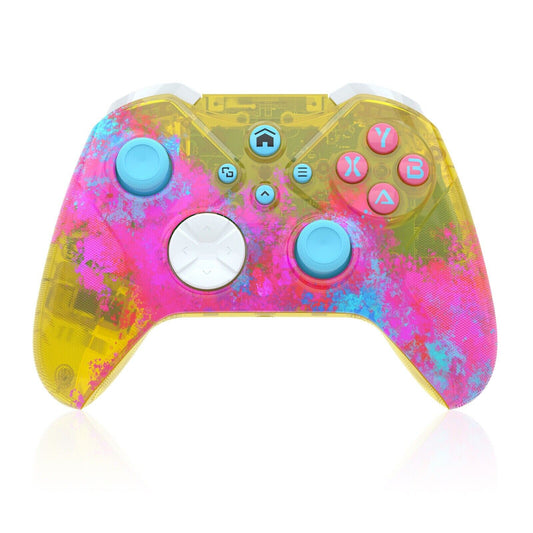 Wireless Pink Yellow Controller for Xbox One Series X/S PC Gaming Gamepad NEW